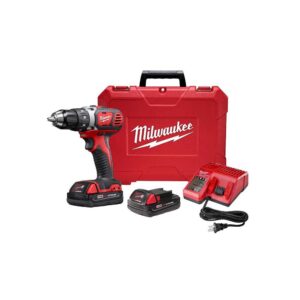 Milwaukee M18 18V Cordless Compact 1/2 Drill Driver Kit